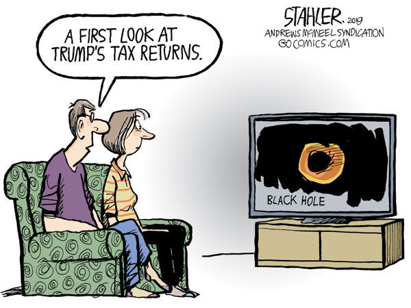 Cartoon: Trump's black hole